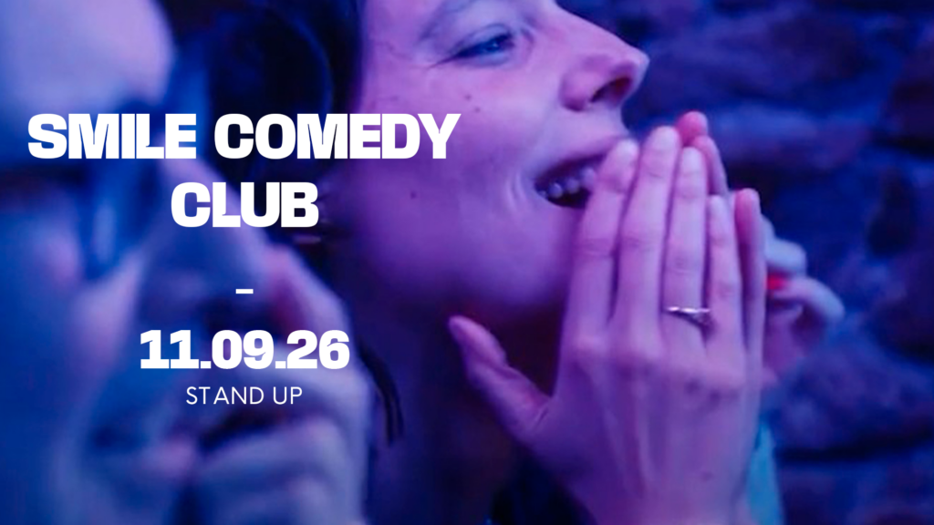 Banière Smile Comedy Club (le public rit)