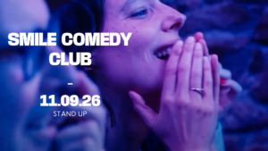 Banière Smile Comedy Club (le public rit)